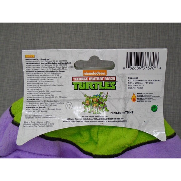 Ninja Turtles Adult Beanie Cap Nickelodeon 2015 - Picture 6 of 6
